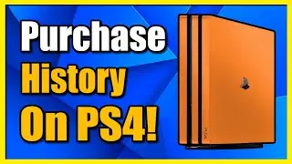 How to see Purchase History on PS4 & See all Transactions (PSN Account)