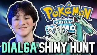 OUR FIRST STREAM OF 2022! SHINY DIALGA HUNT 1600+ Resets Full Odds Shiny Hunt in Brilliant Diamond!