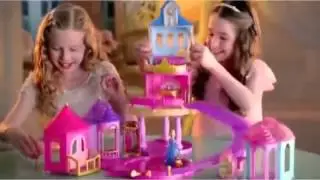 Mattel   Disney Princess   Glitter Glider Castle Playset