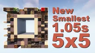 Smallest Slimeless 1.05s 5x5 Piston Door / Explanation