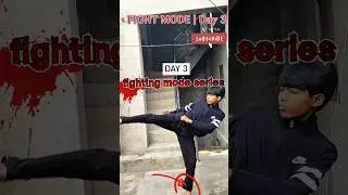 Fight Mode Day 3: Dangerous Taekwondo Spinning Kick 🥋🔥 #Shorts #taekwondo #FightMode #MartialArts