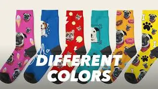 Custom Dog Socks - Custom Pup Socks