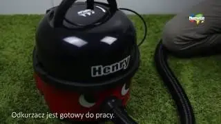 Jak zainstalować filtr węglowy w Numatic HVR Henry