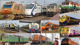 Rail Engine Gari video | High Speed Train Gari video | Very Rare Cars & OHETower Vans | Vande Bharat