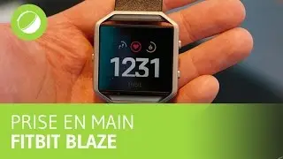 CES 2016 : Prise en main de la Fitbit Blaze, la montre anti Apple Watch