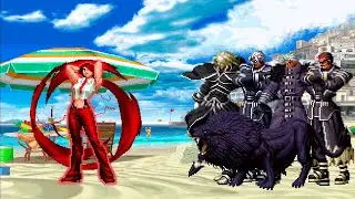 [KOF Mugen] Vanessa Blood vs NESTS Team