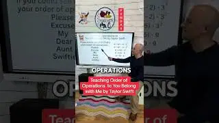 PEMDAS Order of Operations Taylor Swift Style #ttpd #taylorswift #pemdas #math