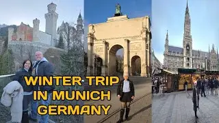 THE NEUSCHWANSTEIN CASTLE IN BAVARIA/WINTER TRIP IN MUNICH GERMANY/Jane Belia