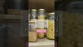 Glass containers for storage #youtubeshorts #kitchenorganization #pantry