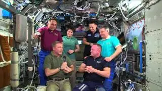 Change of Command on the ISS