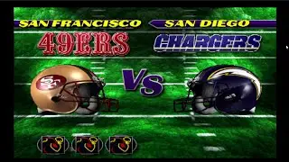 NFL BLITZ 98 [N64] 49ERS VS CHARGERS