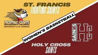 USF Women's Basketball: St. Francis (Ill.) vs Holy Cross College (Ind.) (01/28/26)