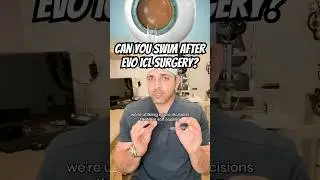 Is swimming safe after EVO ICL surgery?