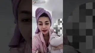 Mami Chels no armor buka kancing uting besar #tiktoklive #tiktok #trending #piyamasatin #uting