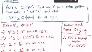 Big O Notation Example