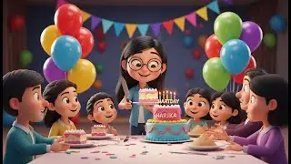 Harika Name Special Birthday Song Music | Harika Happy Birthday Wishes for Kids | Rishi Wishes World