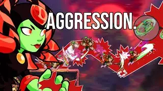 I Played as AGGRESSIVE as I Can in Brawlhalla Ranked