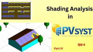 Near Shading analysis in PVsyst Software7.2 V. | P-IV Solar designing Tutorial in pvsyst software |