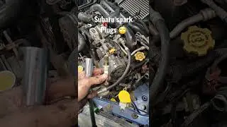 Думаете, свечи зажигания Subaru &mdash; это сложно? #subaru #mechaniclife #subie #mechanic #shorts