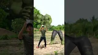 Hulk Body Parts Flying Matching Game #shorts #Funny #vfx