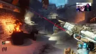 (Power went out) Der Eisendrache Round 100 Redemption Attempt Ft. Kelsey Black Ops 3