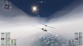Microsoft Flight Simulator. Flying into Hurricane Melissa from Montego Bay Airport 10/28/2025