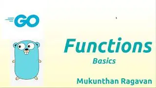 Functions Basics in Go !