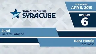 SCGNY: Round 6 - Gerard Fabiano vs Tom Ross | Standard
