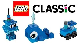 LEGO Classic  11006  Creative Blue Bricks  UNBOXING