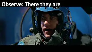 OODA Loop example from Top Gun (1986)