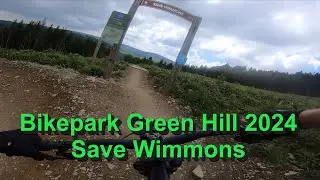 Bikepark Green Hill 2024 Blaue Line Save Wimmons