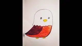 How to draw a Bald Eagle 🦅