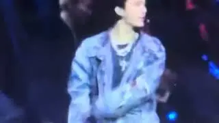 Ateez world tour Yuhno and Mingi solo performance on stage live