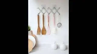 Kitchen Utensil Organizer Stainless Steel Spoon Holder Storage Rack Pot Lid Plate Holder Rack 4