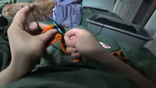 Crochet Timelapse Haunted Hilltop Horror House - Week 1 - Mosaic Crochet 