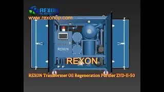 REXON Transformer Oil Regeneration Purifier ZYD-I1-50