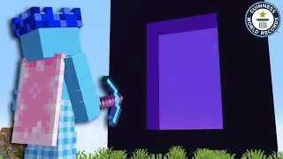 Building Minecraft's Largest Nether Portal