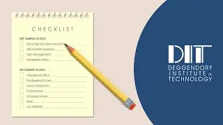🇬🇧 International Students | A Checklist for Incomings | DIT