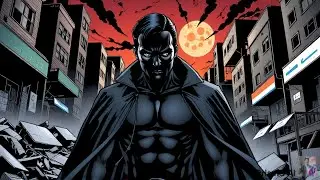 Rock music. The first villain appears