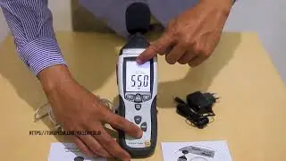 CEM DT-8852 Sound Level Meter Datalogger Demo Pemakaian User Manual Using Review Alat Ukur Suara