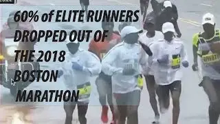 BOSTON MARATHON: WHY I THINK 60% OF THE ELITE RUNNERS DROPPED OUT | SAGE RUNNING PODCAST