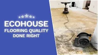 Eco House &lsquo;Venice&rsquo; Vinyl Flooring Install with Vapor Barrier &ndash; Orlando