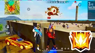 FREE FIRE FACTORY KING 👑 - FIST FIGHT ON FACTORY ROOF - GARENA FREE FIRE FACTORY CHALLANGE AWM v23