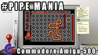 Pipe Mania - Commodore Amiga 500 Gameplay Demo