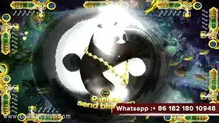 KungFu Panda 40% High Hold Skilled Fishing Fish Table Hunter Gambling Games Machine For Sale