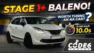 NA Car Tuning &ndash; Worth It or Not? | Baleno K12 1.2 Code6 Remap Acceleration Test| Topend test