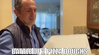 The Battle of Two Pizza Doughs - Indirect 100% BIGA Pre-ferment vs. Direct 72 hours