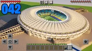 PROJETO ESTÁDIO DO FLAMENGO NO MINECRAFT!! - Construindo uma Cidade 5 #42
