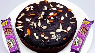 सबसे आसान केक सिर्फ 10 मिनट मे बनाकर तैयार करें जो देखे तारीफ करे | Tiger crunch biscuit cake.