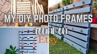 MY DIY PROJECT | HANDMADE WOODEN PHOTO BOARDS FOR ETSY - AR DESIGNS | ALISHA PATEL